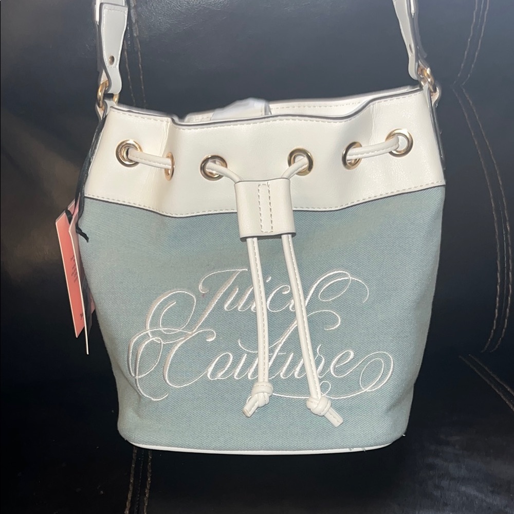 🚨 Low start 🚨Juicy Couture Denim Blue and White Women's Bag